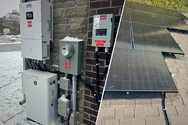 Inverter and panel wiring