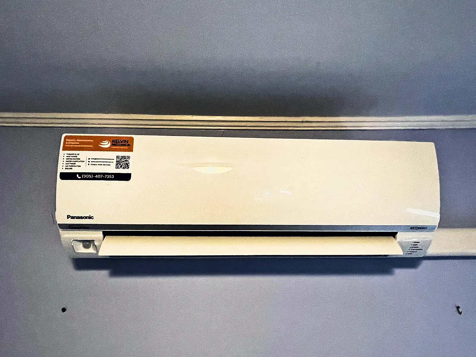 Ductless indoor unit