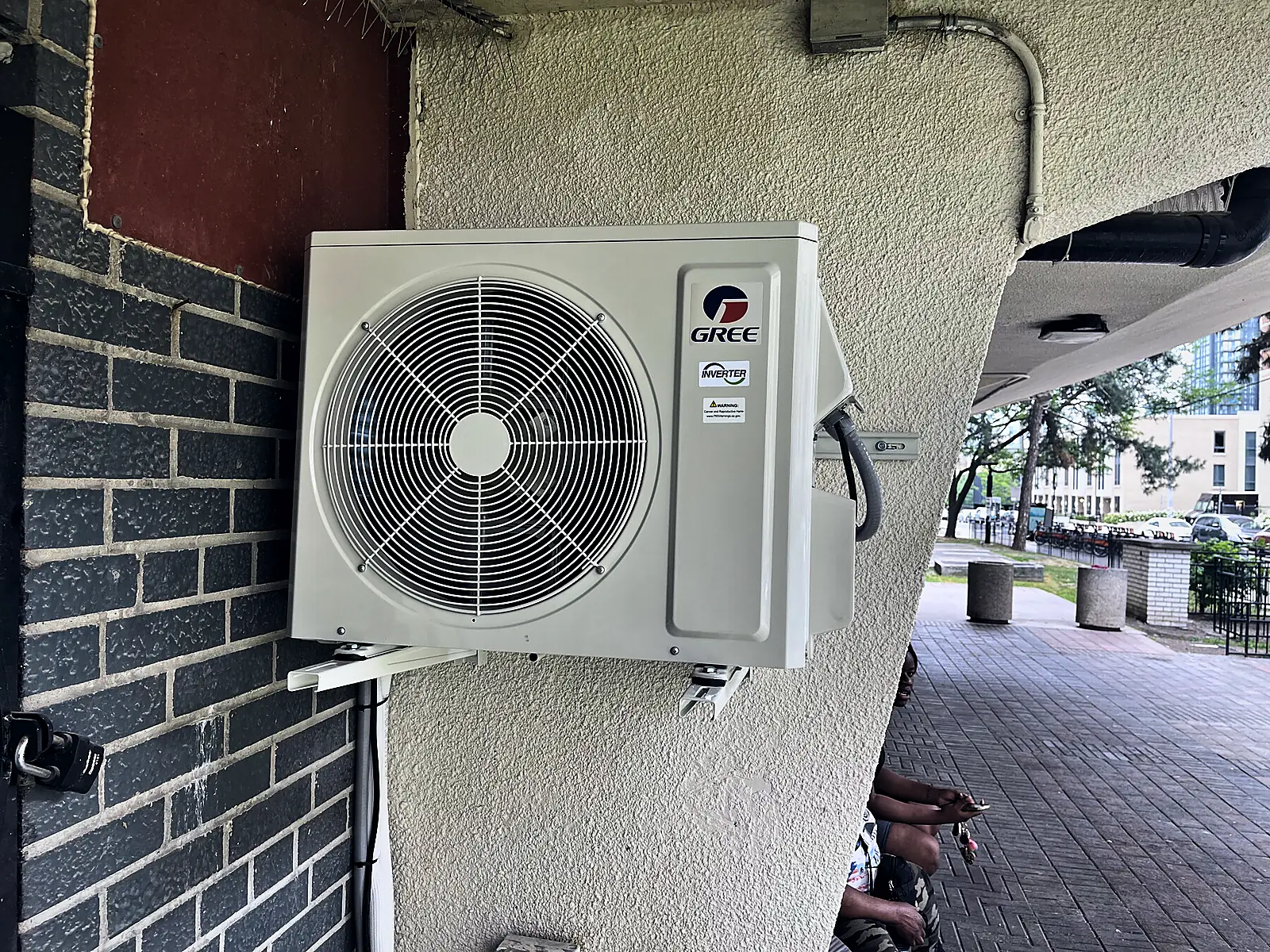Ductless outdoor unit