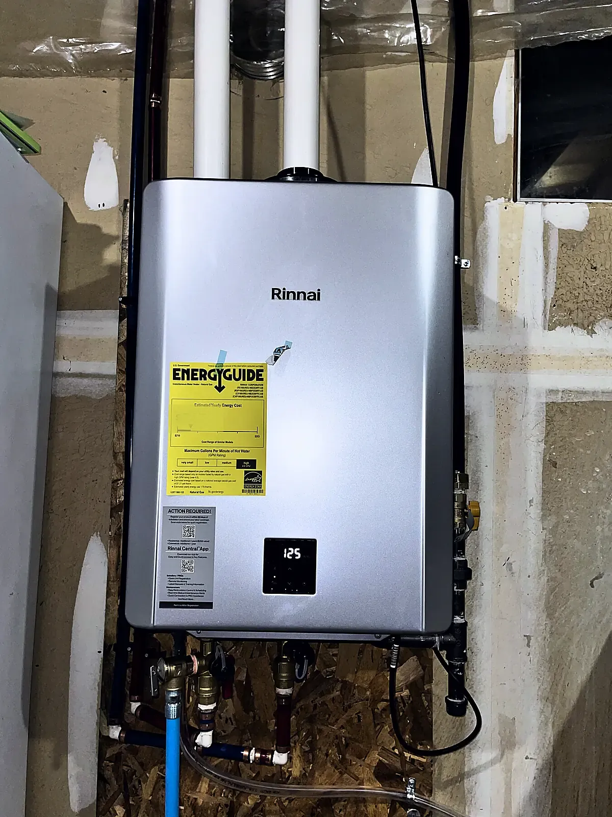 Tankless water heater